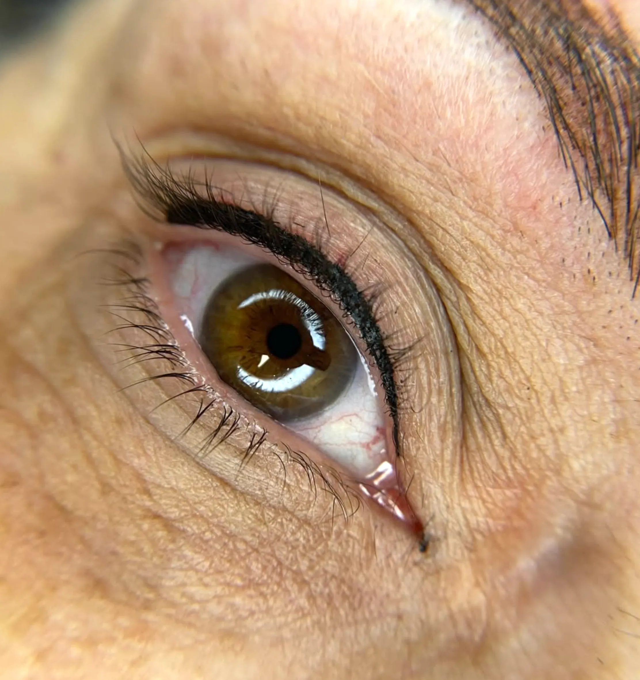 eyeliner tattoo healing itch