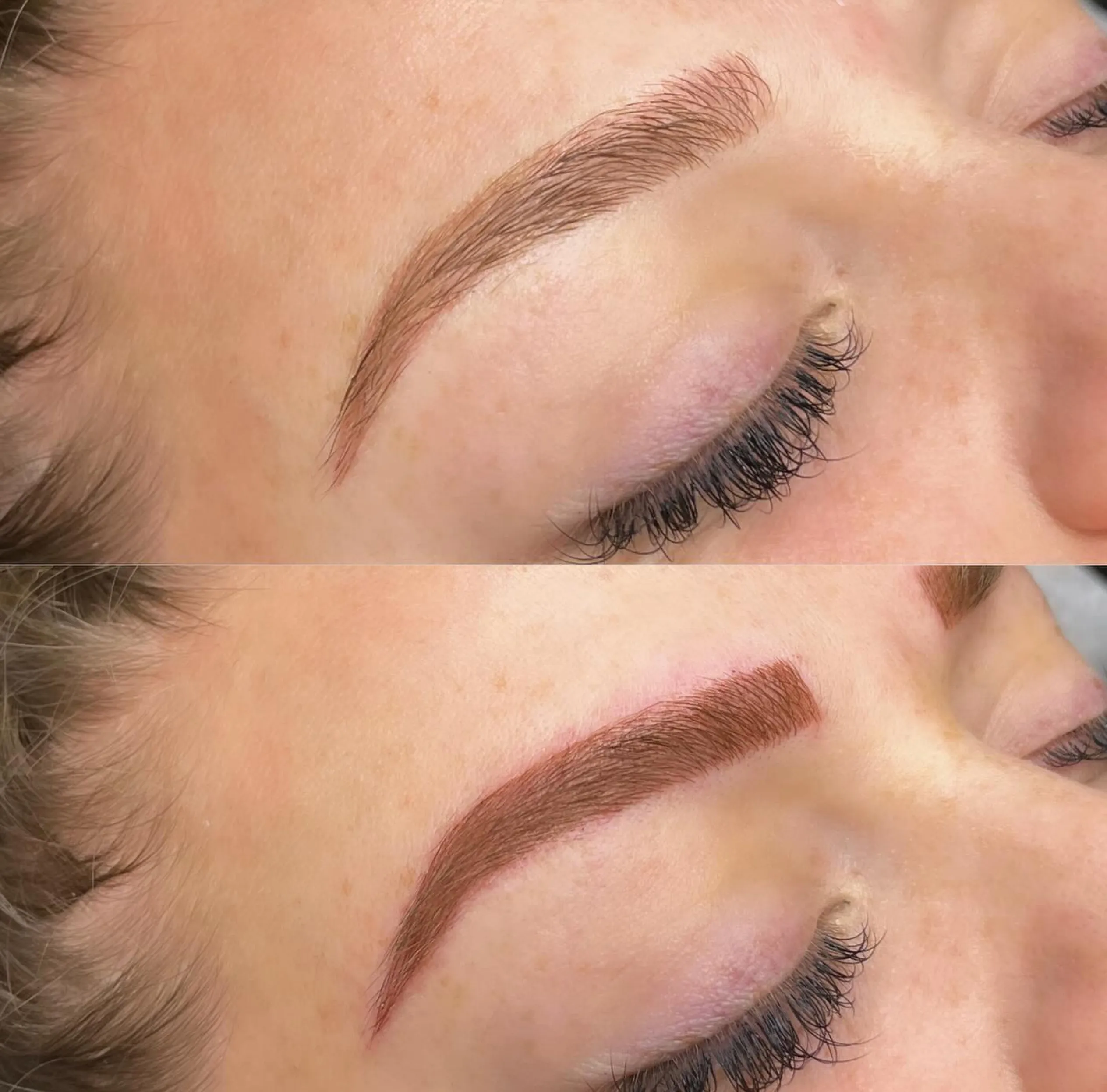 microblading aftercare healing process