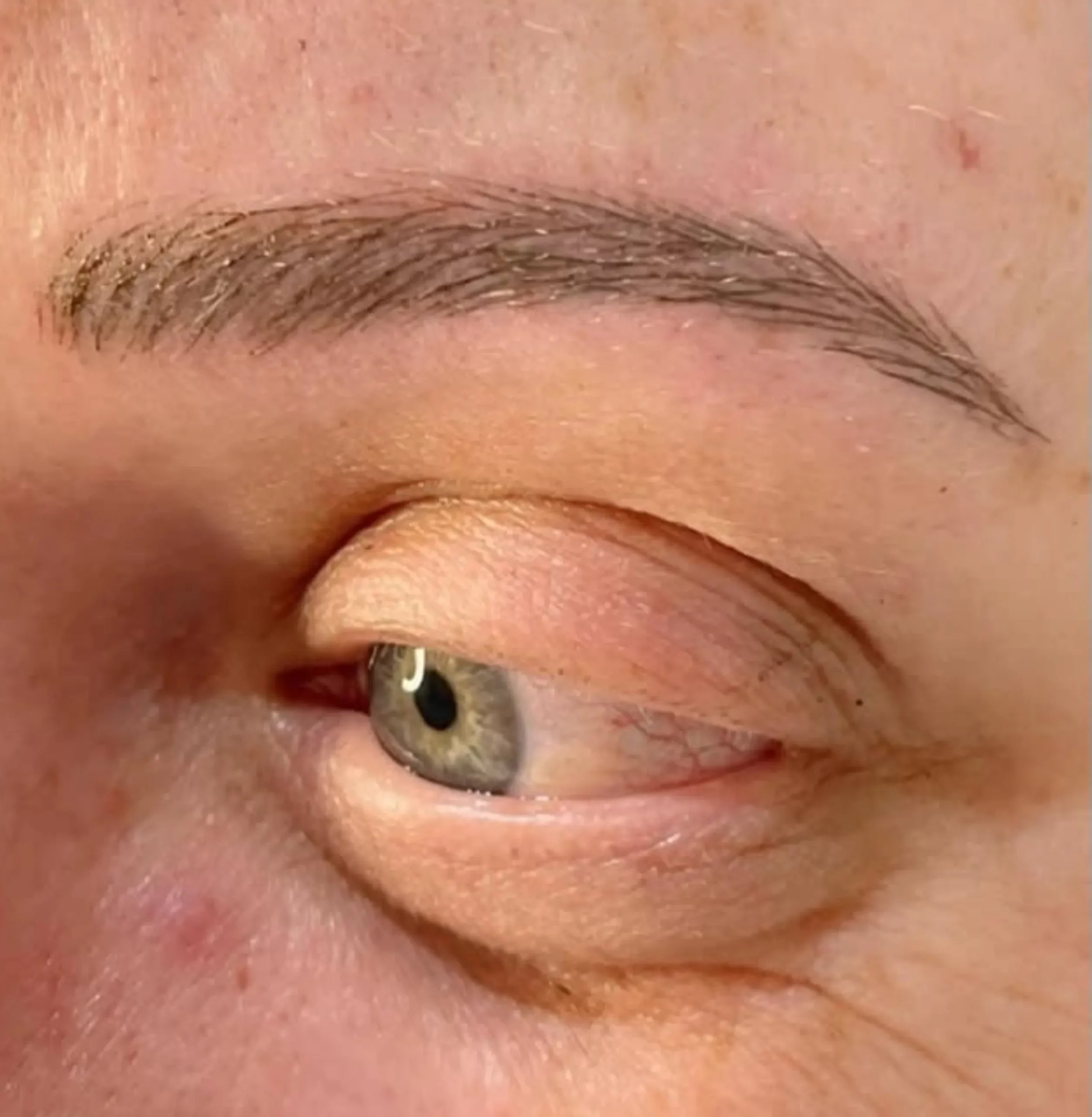 microblading touch up correction